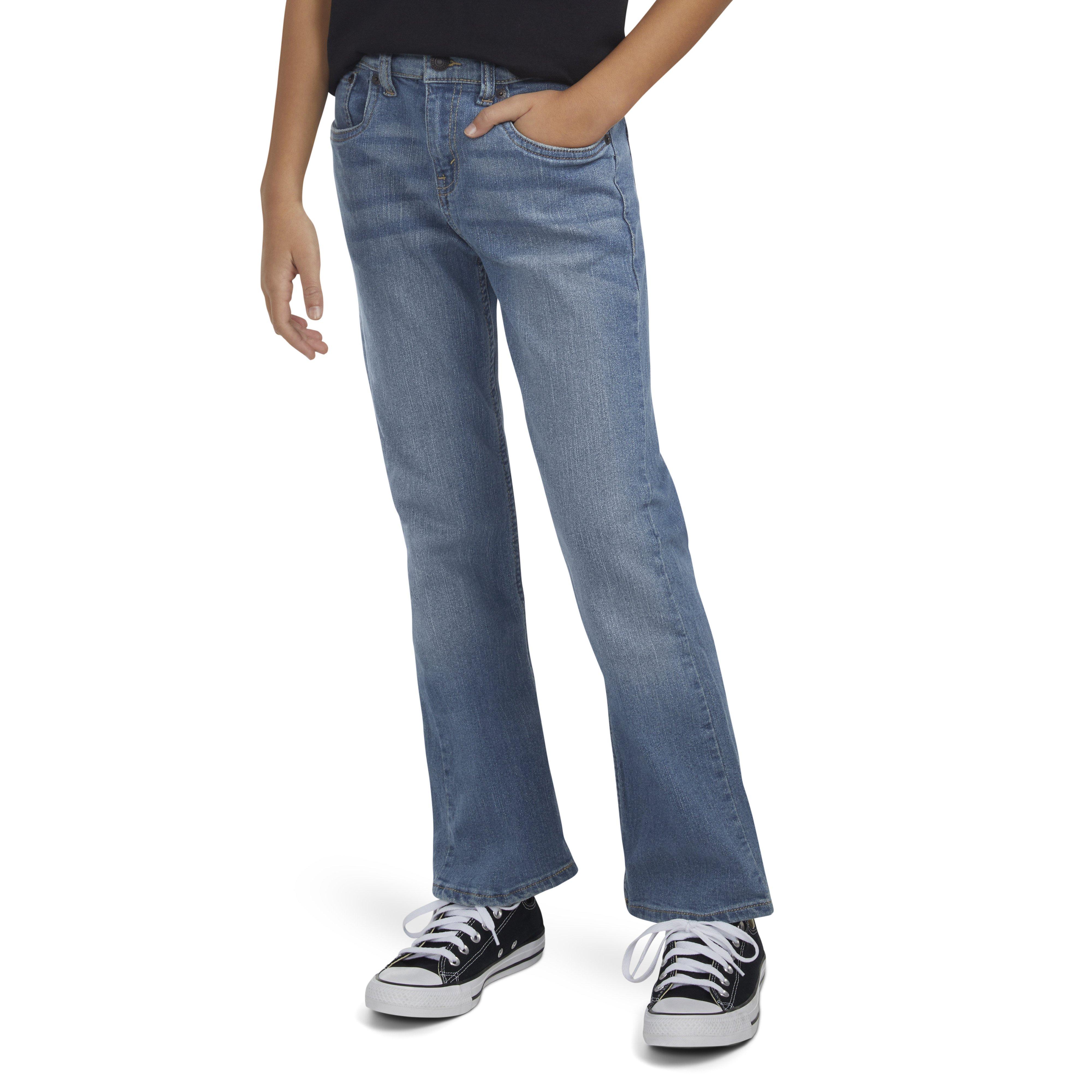 Levi's 511 Bootcut Lt Wash Big Boys' Blue Denim Jeans - BLUE